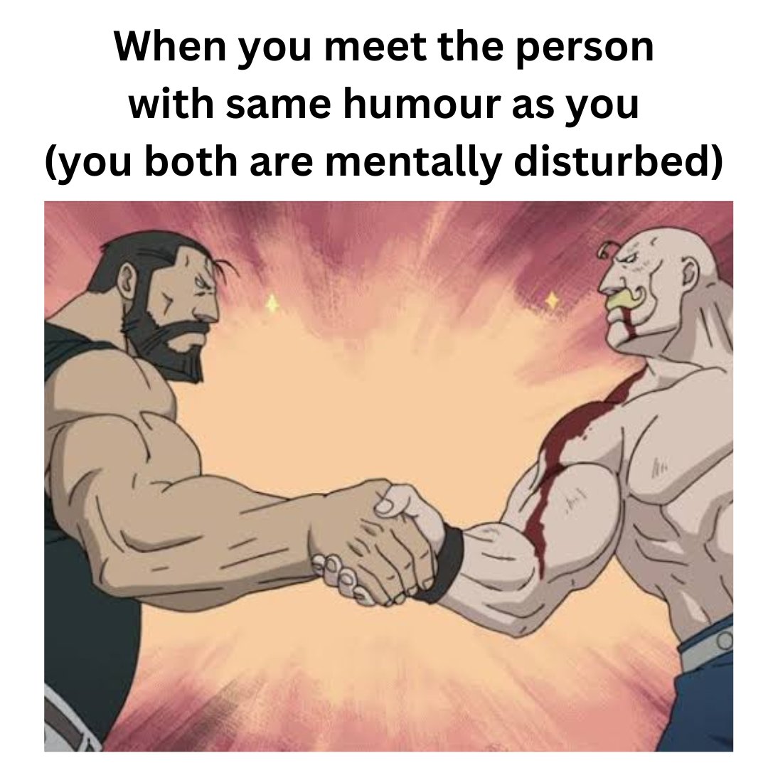 Finally!!🤝

#memes #psychologymemes #mentalhealthmemes #funnyquotes #humor #mindhelp