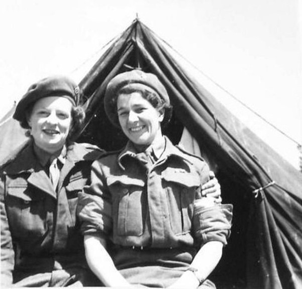 One of those nurses was Sister ‘Paddy’ Elizabeth Margaret O’Loan from Ballymena. Sister Paddy is pictured here with Sister Ina O’Connell at 88 General Hospital on 22 June 1944. 

#NIWM #NIWarMemorial #NursesDay #IND2023