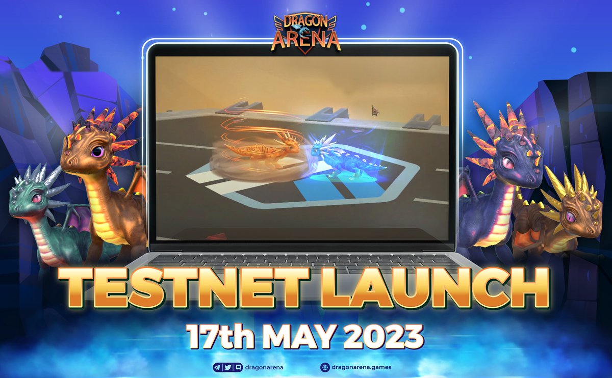 Dragon Arena (💙,🧡) tweet media