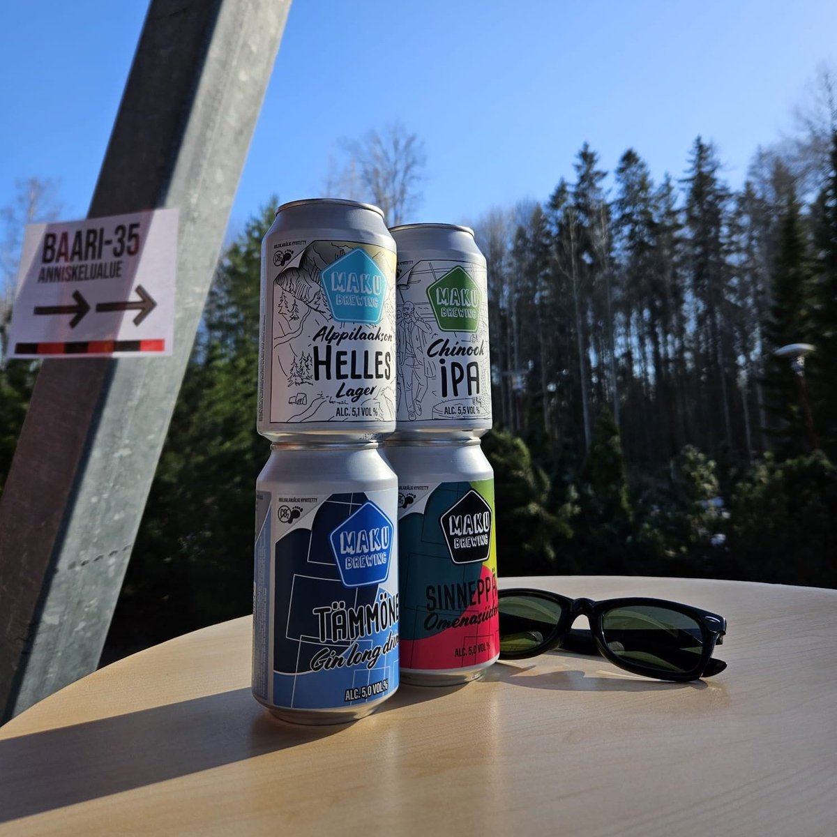 Kevät, perjantai ja kotipeli!

Lämpötila on kohonnut sellausiin lukemiin, että K18-anniskelukatsomo siirtyy tänään vihdoin ulkotiloihin! Tervetuloa nauttimaan huippujalkapallosta ja <a href="/MakuBrewing/">Maku Brewing</a>'in tuotteista!

PK-35 Vantaa – TPS tänään klo 19.00 Myyrmäen stadionilla!