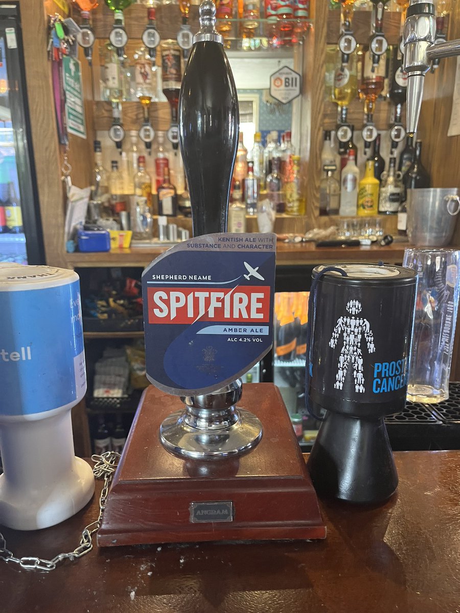 This Weeks Cask Ale
Spitfire from Shepherd Neame 🍺