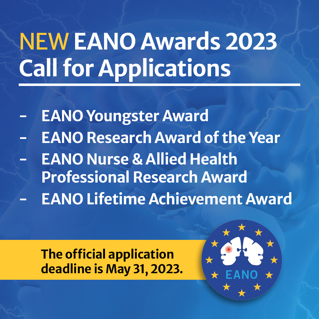EANO (@eanoassociation) on Twitter photo In addition to the already existing Meeting Awards, EANO is implementing new awards that will be presented at #EANO2023 in #Rotterdam.
đź—“Application deadline: May 31, 2023
👉eano.eu/eanomeetings/e… #btsm #NeuroOncology #cancer
<a href="/OncoAlert/">OncoAlert</a> <a href="/cancernurseEU/">@cancernurseEU</a> <a href="/theIBTA/">IBTA</a> <a href="/myESMO/">ESMO - Eur. Oncology</a> In addition to the already existing Meeting Awards, EANO is implementing new awards that will be presented at #EANO2023 in #Rotterdam.
đź—“Application deadline: May 31, 2023
👉eano.eu/eanomeetings/e… #btsm #NeuroOncology #cancer
<a href="/OncoAlert/">OncoAlert</a> <a href="/cancernurseEU/">@cancernurseEU</a> <a href="/theIBTA/">IBTA</a> <a href="/myESMO/">ESMO - Eur. Oncology</a>