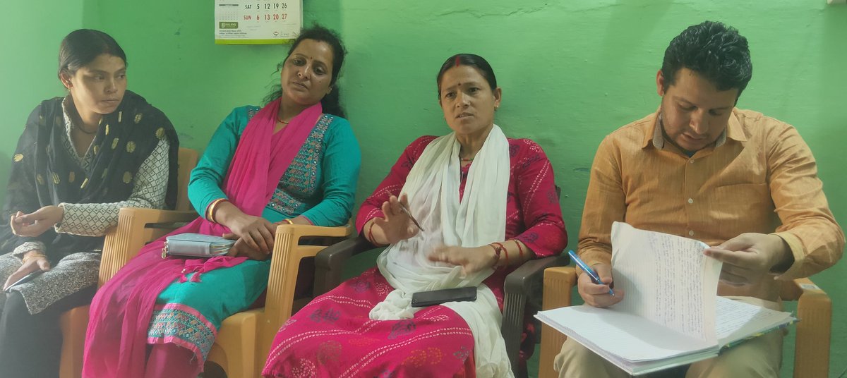 REAPPauri's tweet photo. Today, on 12/05/2023, participated in the BoD meeting of #Prerna_SRC_Agrora, Kaljikhal. The discussion was held on #Business_Plan, #Staff_Selection & #Monthly_Business_of_the_SRC.
@REAPUttarakhand
@basava_ias
@nitikakh22
@ganeshjoshibjp
@cdo_pauri
@dd_msydav
@MoRD_GoI
@IFAD https://t.co/Dok5Jxk9Sn