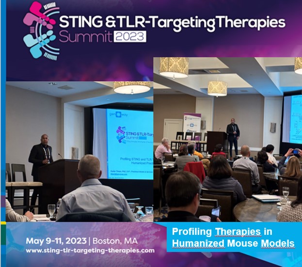 How to choose the most appropriate model to evaluate the efficacy and safety of STING-targeting agents? Kader THIAM highlighted the complementary approaches of our BRGSF-HIS and our KI hSTING at the 4th STING &amp; TLR-Targeting Therapies Summit.
👉 genoway.com/catalog/humani…