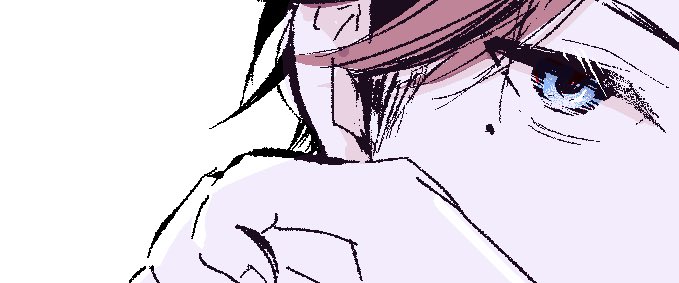 男の人描く時の骨筋張った手がとてもすきです