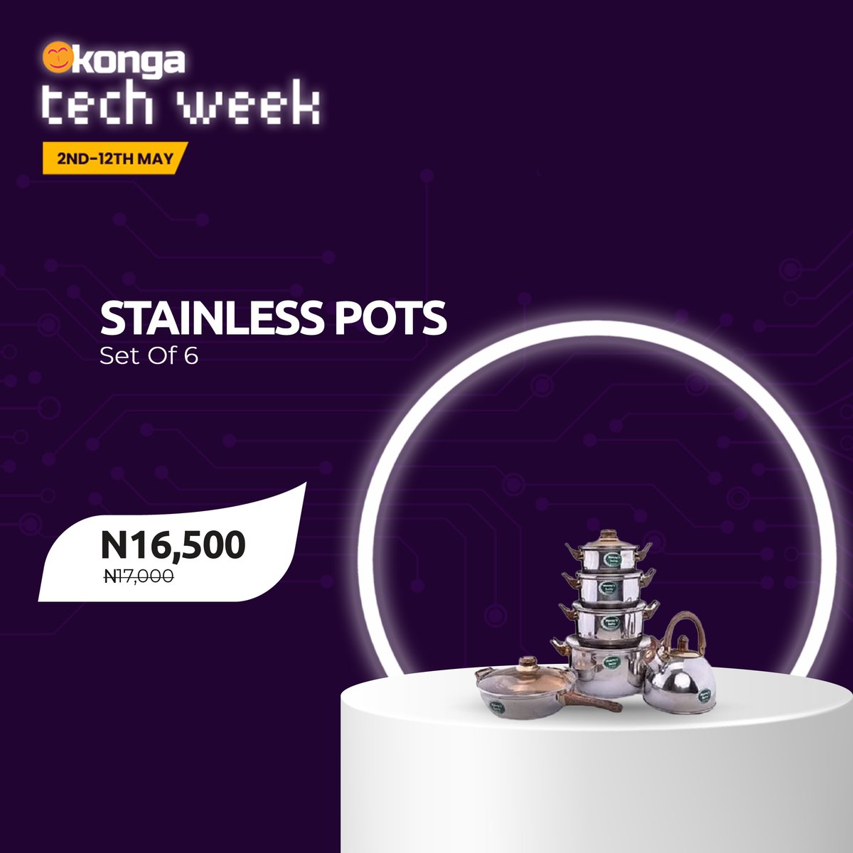ShopKonga's tweet photo. Get your hands on the best deals and discounts on Konga!
Visit: https://t.co/JYLIzi0Nv3 to shop.
.
.
.
#Kongatechweek #techsales #shop konga #marketplace #shopping https://t.co/jJP9ykNb2E