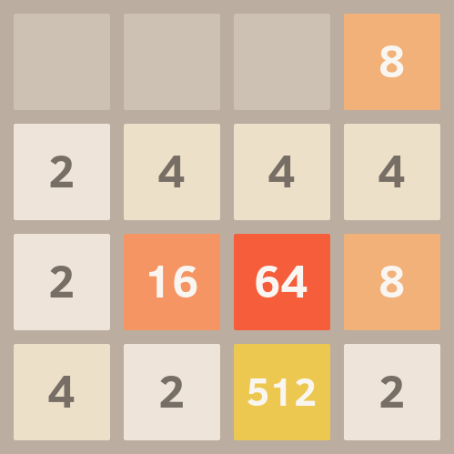 Score - 4520
High Score - 7432

⬇️ - ❤️
⬅️ - 🔁