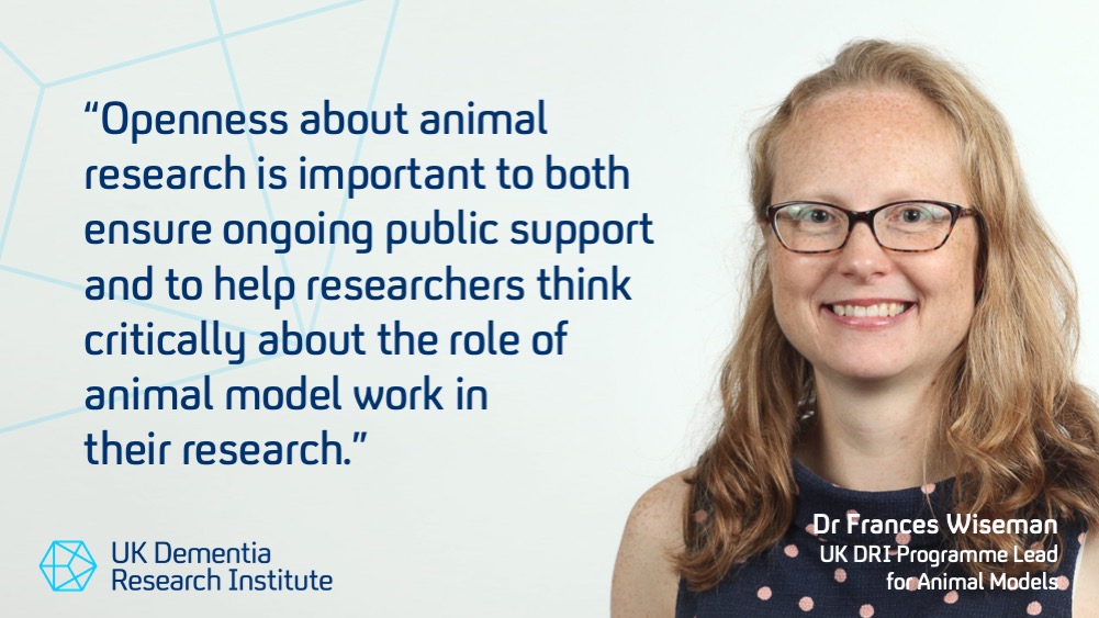 @soyonhonglab @SebastiaanDeSc2 Mouse work is a vital aspect of dementia research, and we are committed to transparency about our use of animals in research.

We recently signed the #ConcordatOpenness, pledging open communication about how, when & why we use animals in research👉 buff.ly/3XusMcQ

6/6
