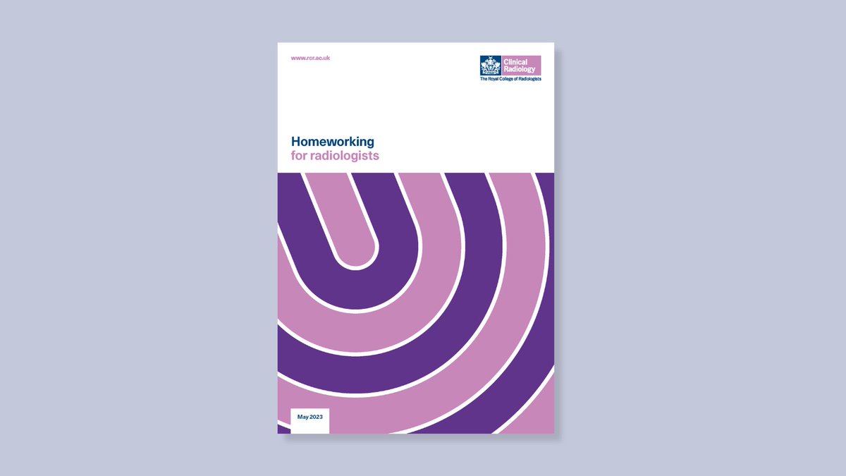 The massive expansion of home reporting by radiologists proposed by <a href="/NHSGIRFT/">Getting It Right First Time (GIRFT)</a> and accelerated by COVID has brought many changes to the specialty.

This document is intended to enable departments to harness such changes for better patient outcomes.

🔗 rcr.ac.uk/publication/ho…