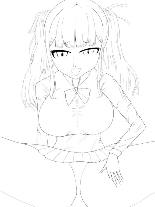 夏色花梨ちゃん線画!
今回はお姉さんに誘惑されちゃうシチュです😁 