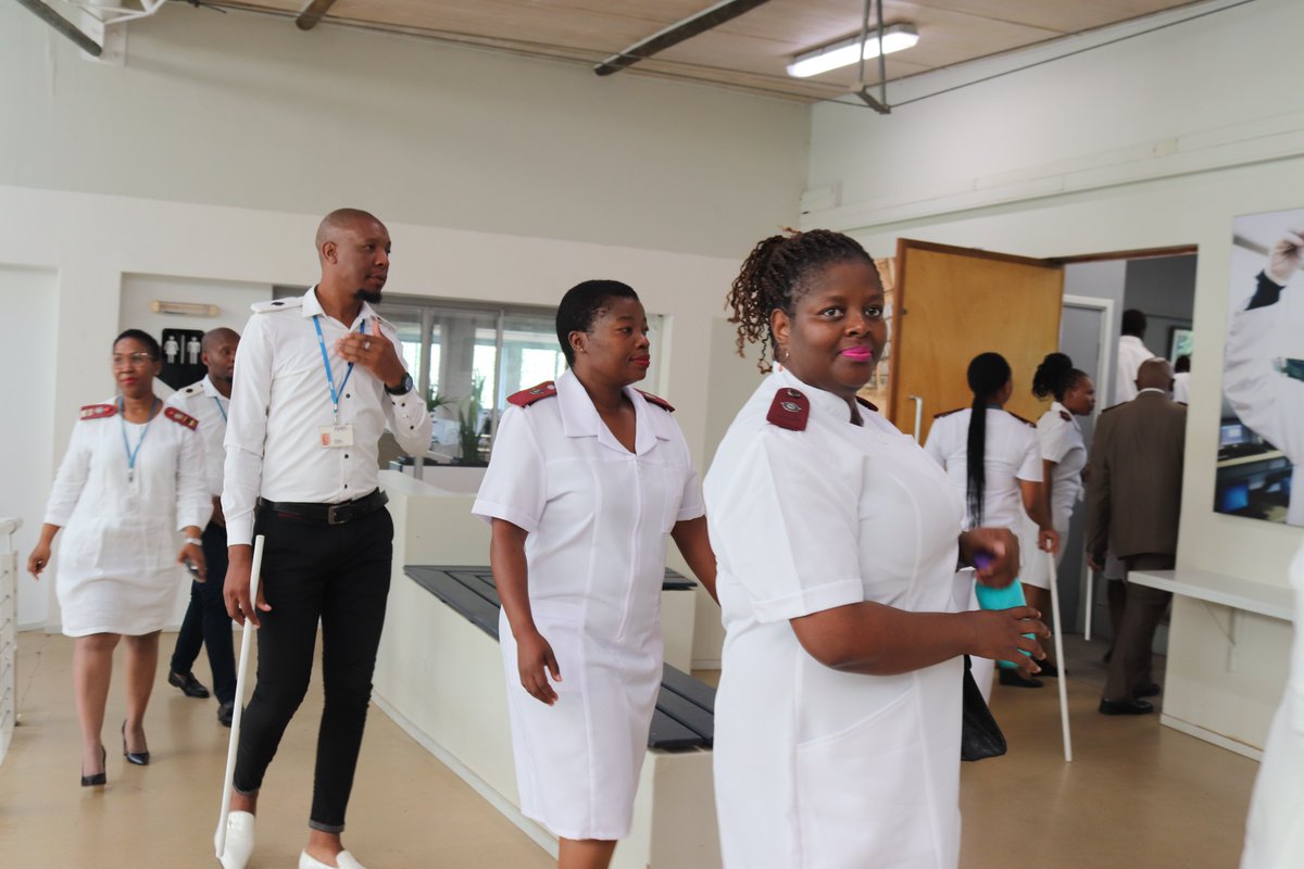 AHRI_News's tweet photo. Today at AHRI we celebrate #InternationalNursesDay - a day to reflect on and honour the vital contribution of nurses globally in delivering healthcare.

Our nurses looking sharp in their white attire as the day’s celebration begins.

#IND2023 https://t.co/SMo68mUShC