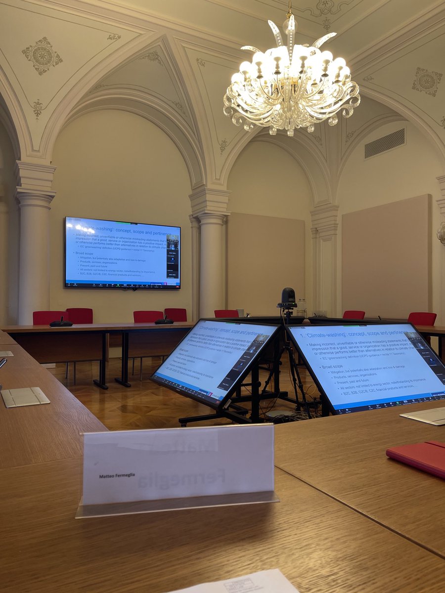 Matteo Fermeglia (@mfermeglia90) on Twitter photo All set for a very insightful Morning at the <a href="/FWOVlaanderen/">FWO</a> SRN Climate Change Law in Europe workshop on: Greenwashing and climate change 🔎🌏 at the <a href="/CzechAcademy/">Czech Academy of Sciences</a> CLASS
<a href="/HanaMullerova/">Hana Müllerová</a> and Monika Feigerlova thanks for the great hosting! All set for a very insightful Morning at the <a href="/FWOVlaanderen/">FWO</a> SRN Climate Change Law in Europe workshop on: Greenwashing and climate change 🔎🌏 at the <a href="/CzechAcademy/">Czech Academy of Sciences</a> CLASS
<a href="/HanaMullerova/">Hana Müllerová</a> and Monika Feigerlova thanks for the great hosting!