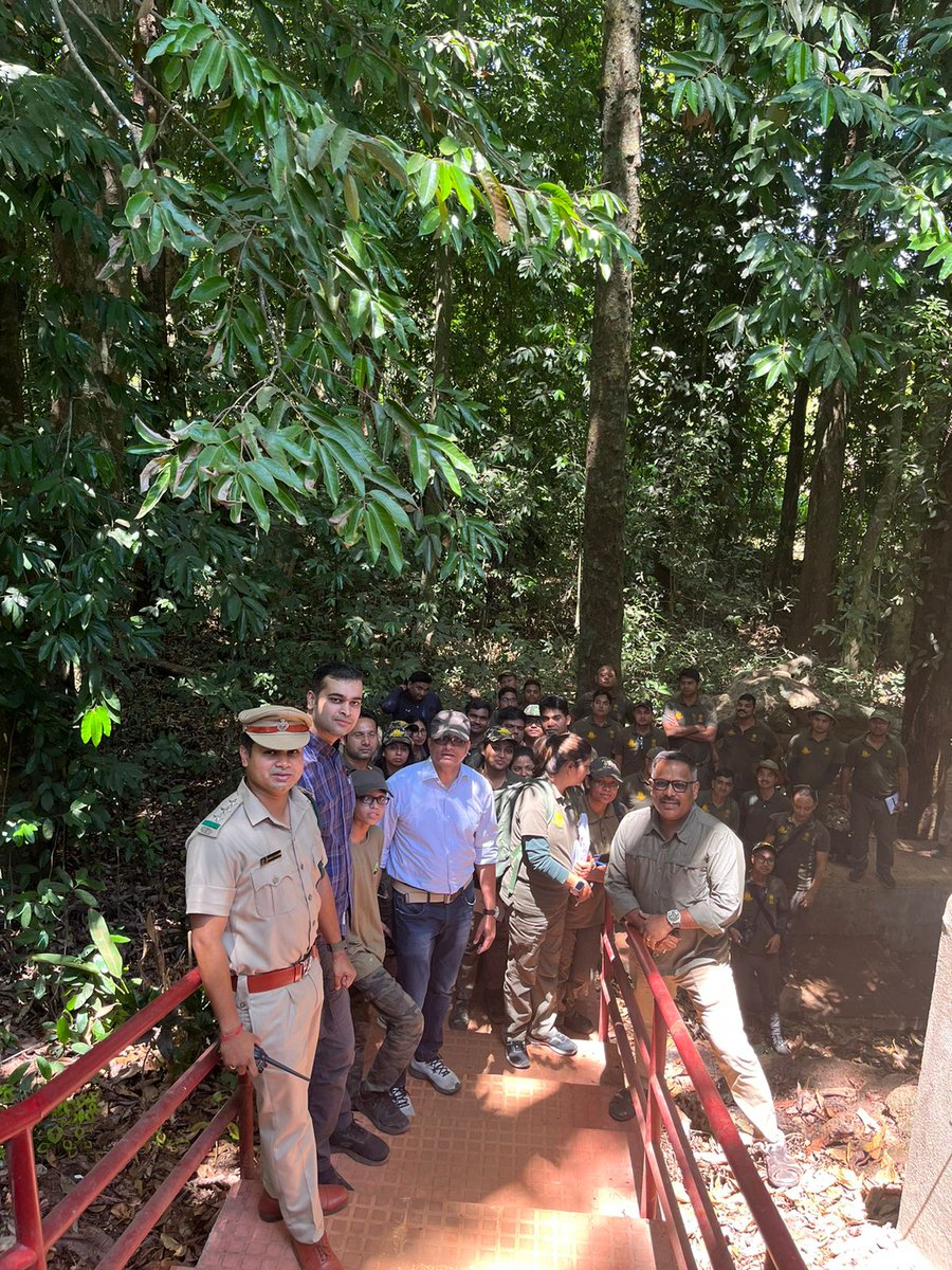 casfosddn's tweet image. OTs of 35th SFS IC of @casfosddn visited Myristica Swamp Forest &amp;amp; Madei WL Sanctuary, Goa on Day-13 of SCI Tour. They learned about significance &amp;amp; management practices of swamp forest, role of community participation, challenges in setting up WL Sanctuary, ecotourism activities.