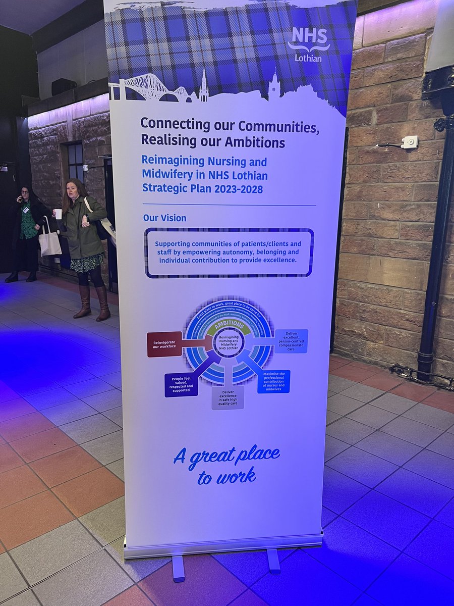 Things are underway at the O2 academy for the launch of NHS Lothian Nursing and midwifery strategic plan. Looking forward to hearing all about it 😊 @gillian_mcauley <a href="/almac1405/">Alison Macdonald 💙</a> <a href="/NHS_Lothian/">NHS Lothian</a> #greatplacetowork