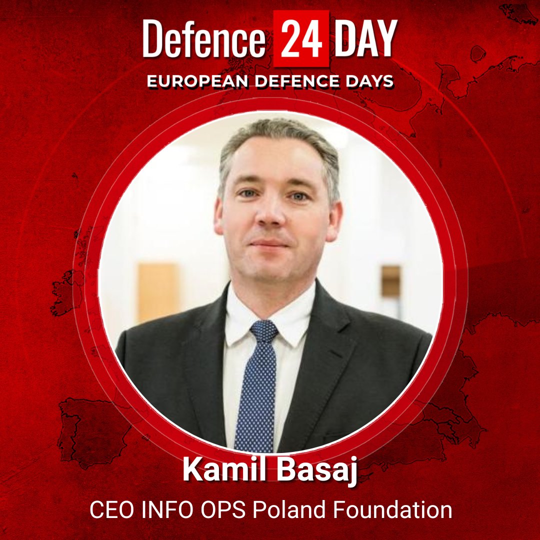 It is out pleasure to inform that Mr. Kamil Basaj, CEO INFO OPS Poland Foundation, will be a special guest of the upcoming 5th Edition of Defence24 Day Conference.     

We invite you to register and participate in the conference on 24-25 May, PGE Narodowy, Warsaw…