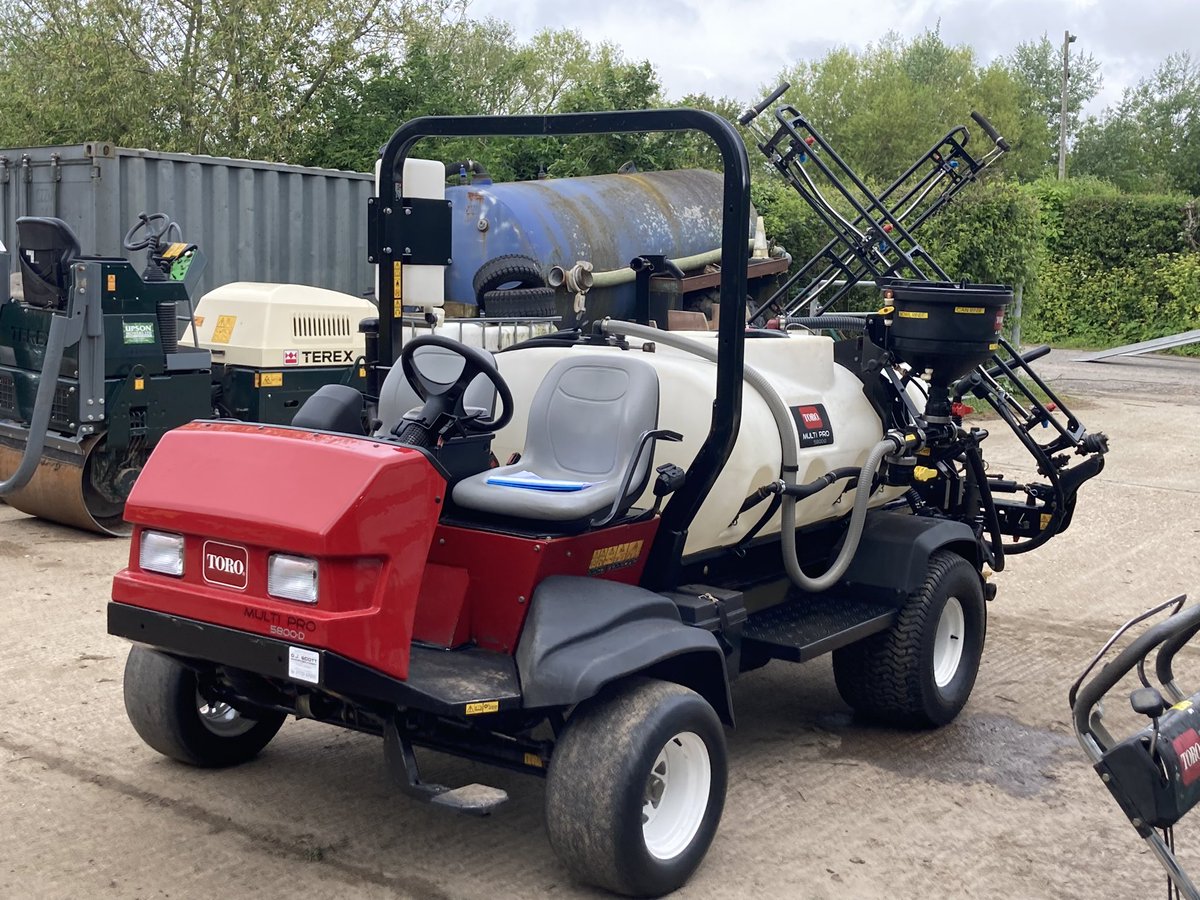 Refurbished <a href="/TheToroCompany/">Toro</a> Multipro 5800 being delivered to its new owner first thing this morning