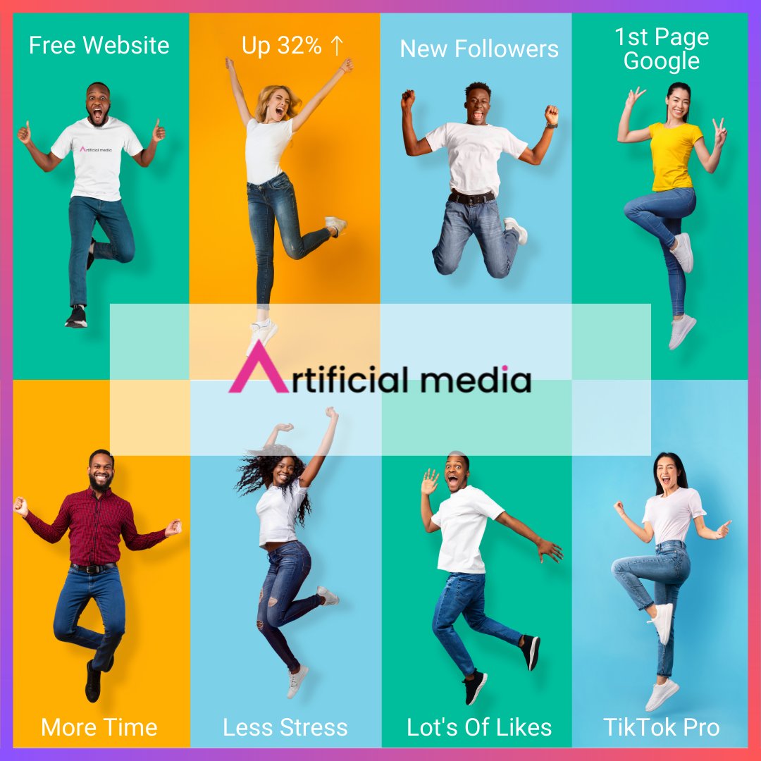ArtificialAds's tweet photo. At Artificial Media, we don't just do digital marketing. We create tailored strategies that generate real leads and drive business growth!
Let's illuminate your brand's potential together. Get in touch today!
#ArtificialMedia #DigitalMarketing #LeadGeneration #SocialMedia https://t.co/ZqqB6k1GrD