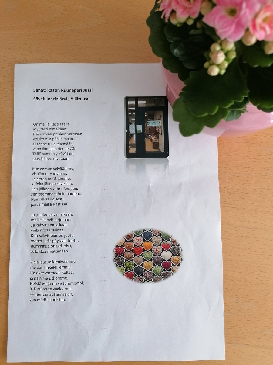 AilaHalonen's tweet photo. Ihana tervehdys ja kuvaus rastien toiminnasta Myyrastilaisten laulamana. Yhteisössä on voimaa. Kaikkia tarvitaan❤️ #vake https://t.co/wFvAQsz3Jb
