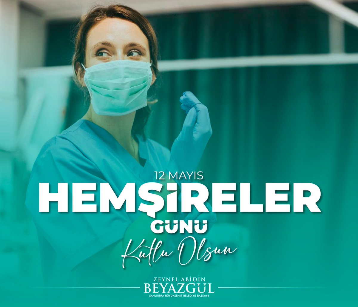 Büyük özveri, sabır ve motivasyonla çalışan, sağlık ordumuzun yılmaz fertleri olan hemşirelerimizin 12 Mayıs #HemşirelerGünü'nü kutluyorum.

İyi ki varsınız.