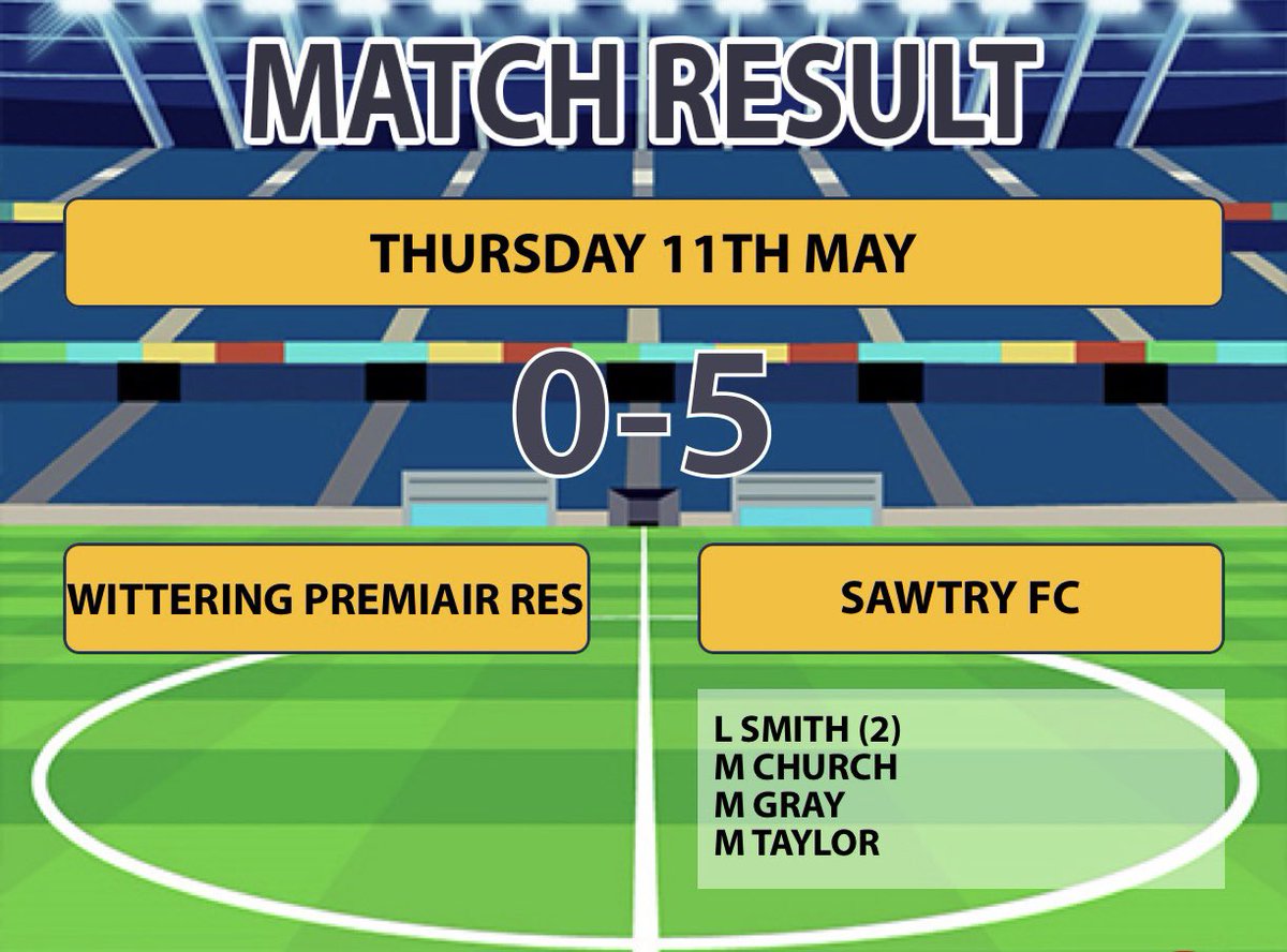 Sawtry FC tweet media