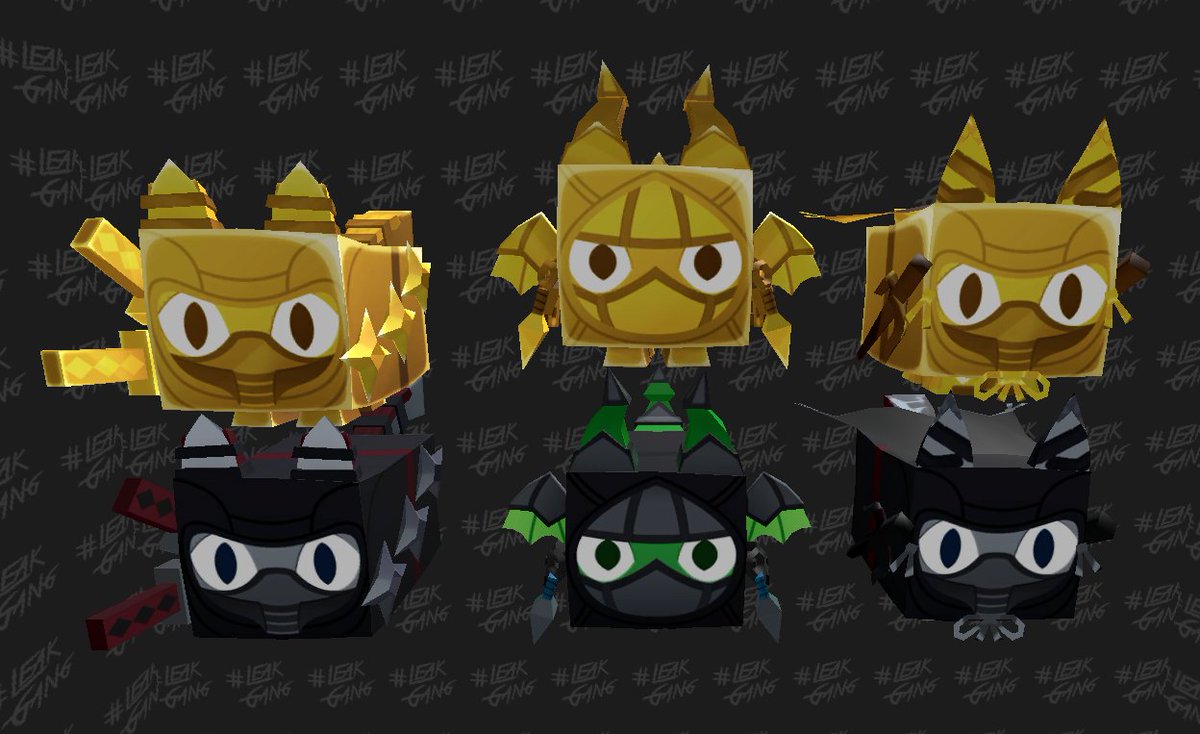 LeakGangRoblox's tweet image. Pet Simulator X leaks - new stealth pets!
Stealth Cat, Stealth Dragon and Stealth Bobcat!
#PetSimulatorX discord.gg/leakgang