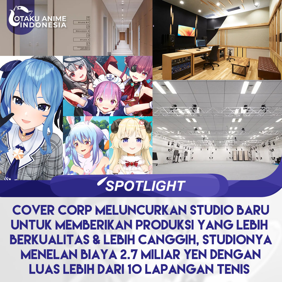 Otaku Anime Indonesia On Twitter Perusahaan Cover Corp Yang Menaungi