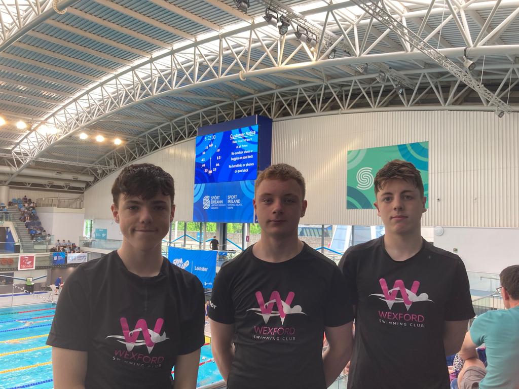 WexSwimClub's tweet photo. They are ready at the National Aquatic Centre for the @SwimLeinster Age group championships! Best of luck! Swim Fast and have fun! https://t.co/9BgPaqvlSQ