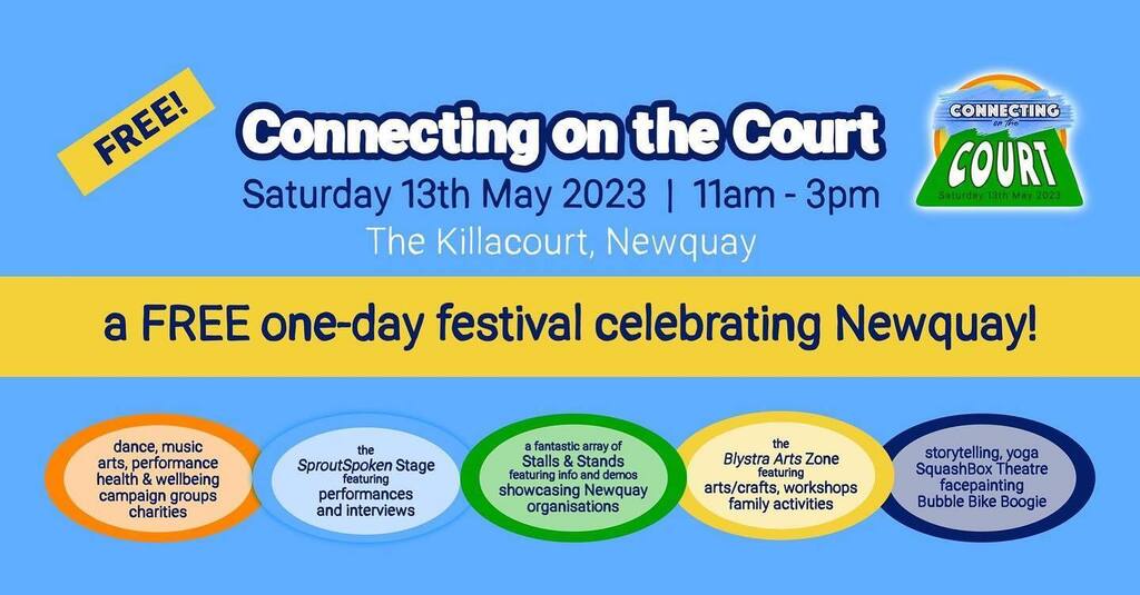 SAS_Cornwall's tweet photo. We will be @connectingonthecourt tomorrow in Newquay! One day free festival and it has loads to offer! Come find us there tomorrow 🤙🏽 #newquay #killercourt #surfersagainstsewage https://t.co/i3tggoe8AN https://t.co/7KLQ9It5w6