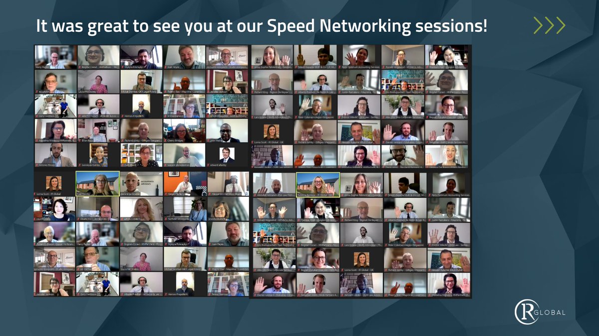 ir_global's tweet photo. 💻Thanks for joining us yesterday for our speed networking sessions!

The two one-hour sessions were open to all members and gave members a chance to meet, connect and collaborate; ahead of our next in-person event in San Diego in June!

#IRGlobal #SpeedNetworking #Networking https://t.co/6ZRVeIaxN9