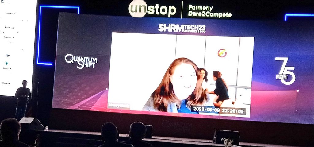 GautamGhosh's tweet photo. A video message from @StaceyHarrisHR and @NUESTAmol is here to present The India focus of the HR Systems Asia Pacific Research Study at #SHRMTECH23 https://t.co/xjs3pVFmOI