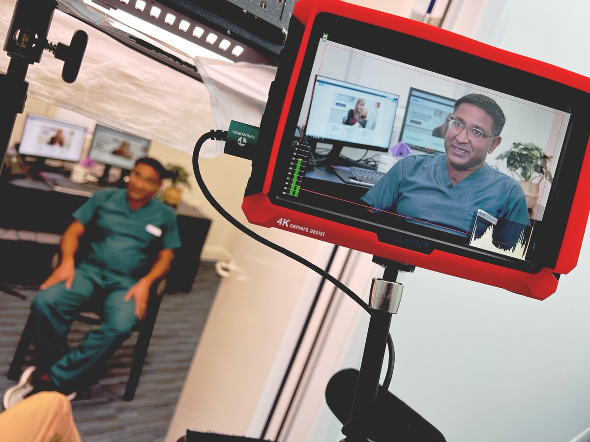 A great day of filming at AHA Seaford last week🎥
Can't wait to share some of the amazing stories we have produced from these doctors.