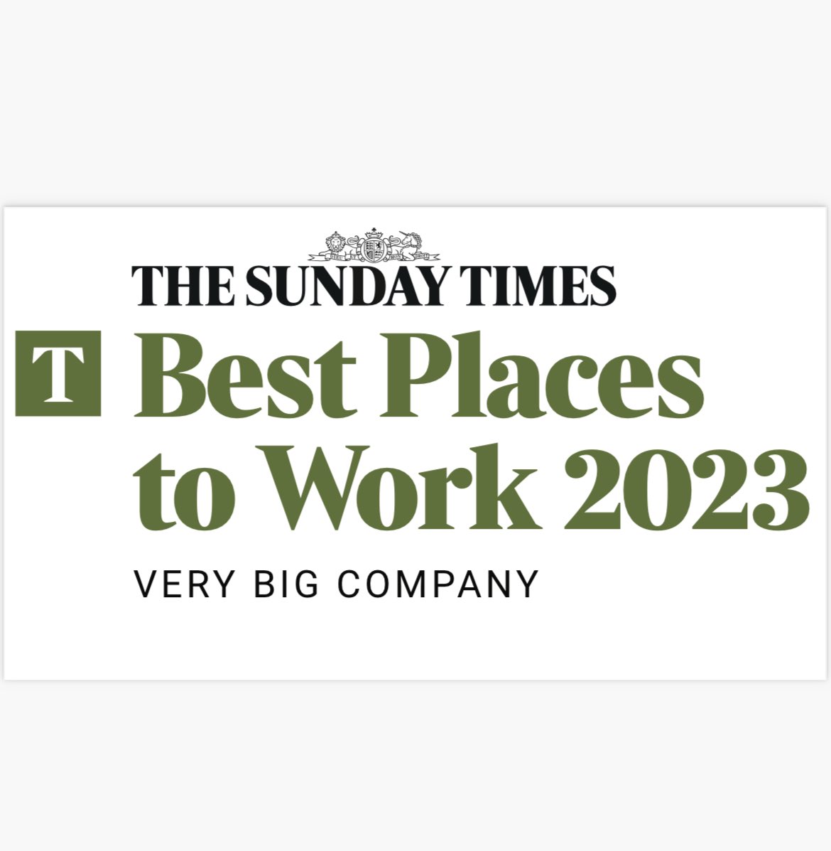 tall_rachel's tweet photo. We’re on the Best Places to Work 2023 list! Top 10 for v big employers. No.1 for staff with a disability 🎉

Big shout out to our brilliant staff, caring managers, assemblies, wellbeing champs, BAFO volunteers, PNAs, shadow exec, amazing networks &amp; many more.

It’s down to you ❤️ https://t.co/dZMoOf3a81