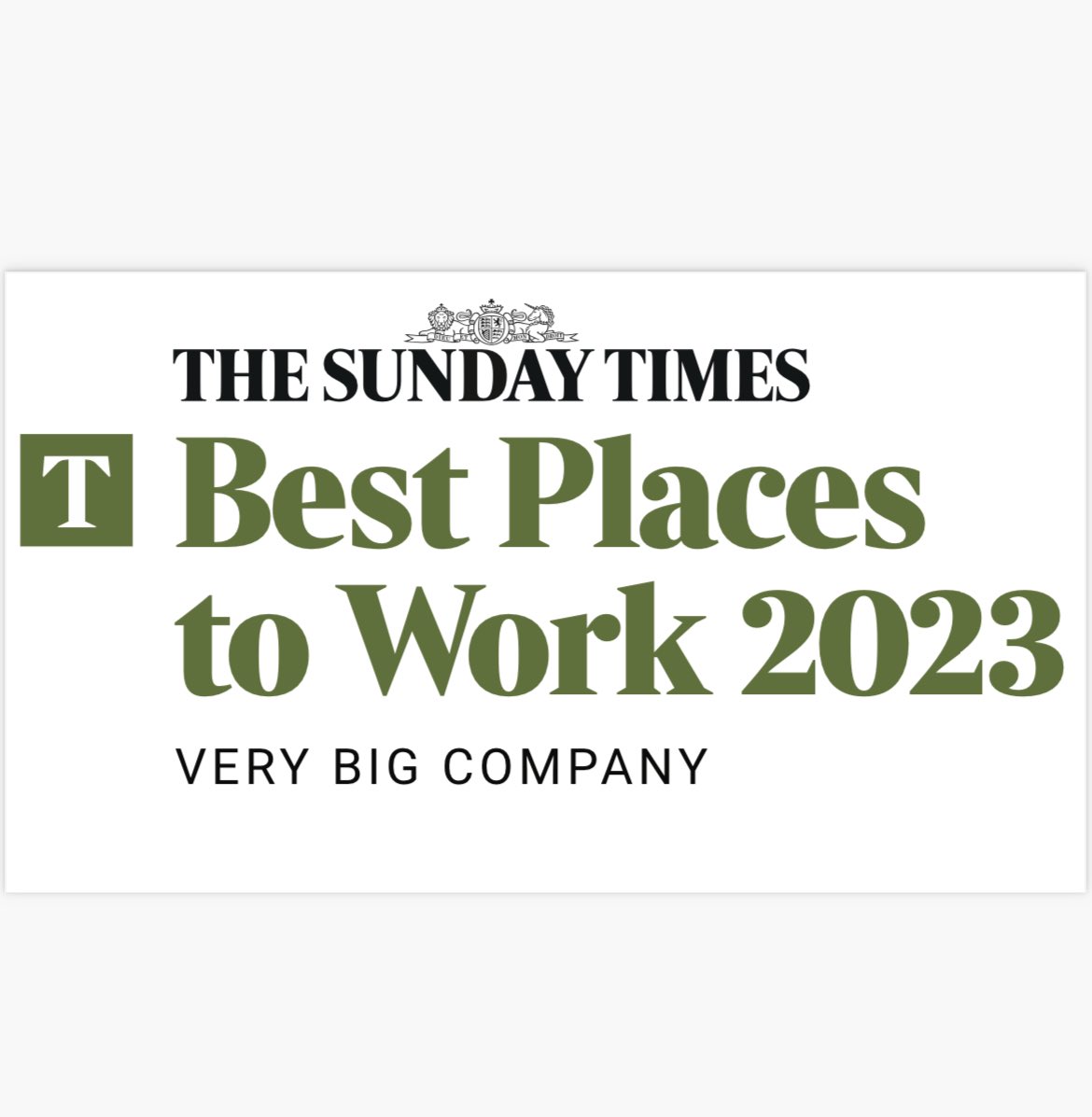 We’re on the Best Places to Work 2023 list! Top 10 for v big employers. No.1 for staff with a disability 🎉 Big shout out to our brilliant staff, caring managers, assemblies, wellbeing champs, BAFO volunteers, PNAs, shadow exec, amazing networks & many more. It’s down to you ❤️