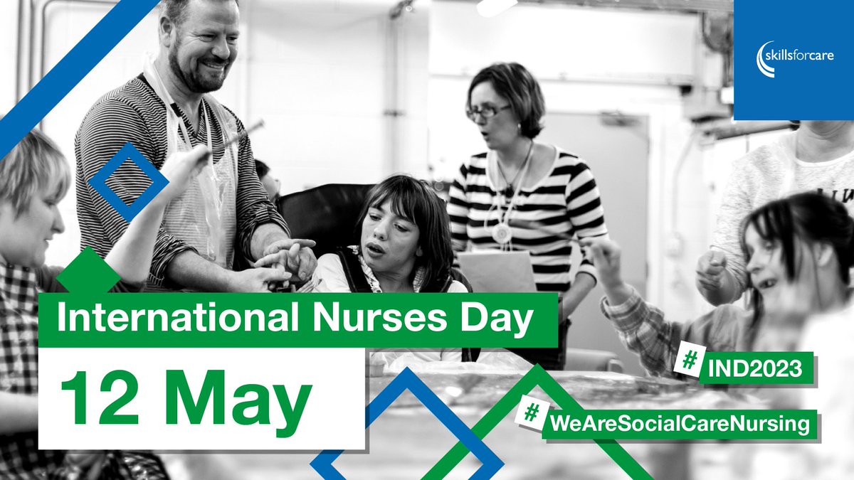 Are you a nurse or nursing associate? This #InternationalNursesDay tell us what it means to you to work in social care using #IND2023 #WeAreSocialCareNursing and tagging us!