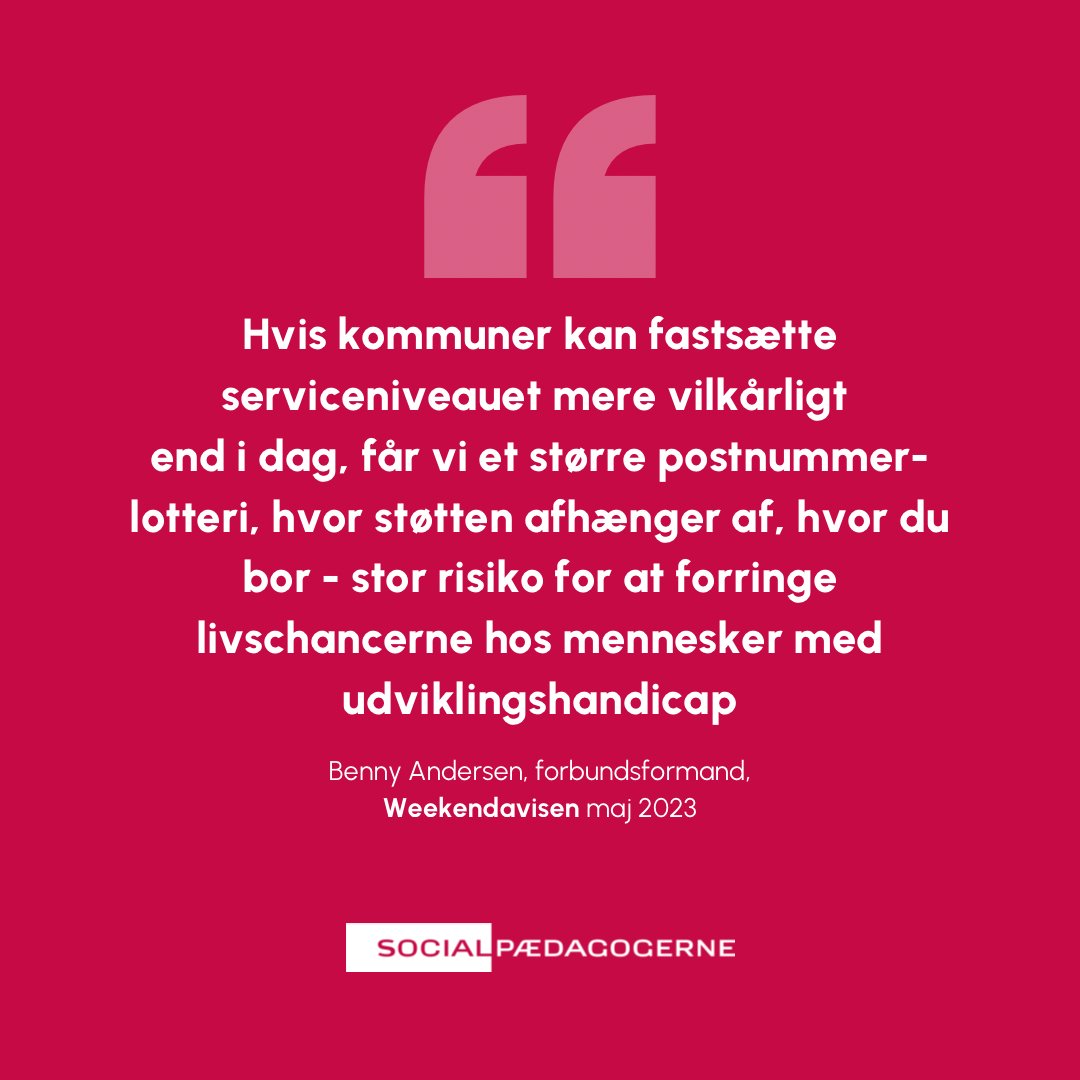 Fagligheden ~ og dermed livsmulighederne for udsatte &amp; mennesker m handicap ~ truet af for stort fokus på økonomi fra ekspertudvalg👎 Enormt bekymrende, sir <a href="/BennyAndersen/">Benny Andersen</a> i <a href="/weekendavisen/">Weekendavisen</a>❗️Et samfund skal kendes på den måde, det behandler sine svageste #KLforum #dksocial #kompol