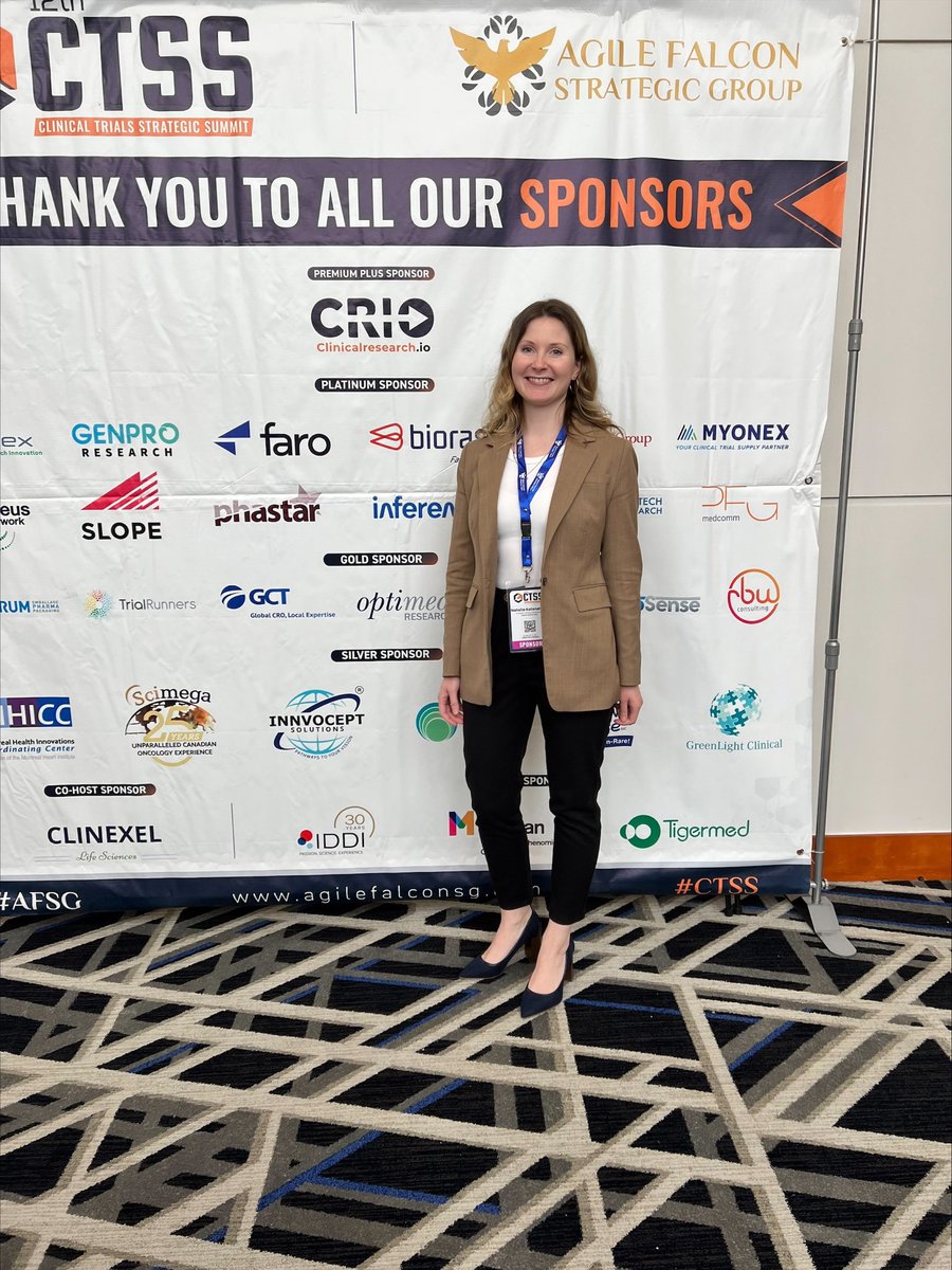 gctrials's tweet image. Natalia Katsnelson, GCT Head of Business Development, attended the 12th Clinical Trials Strategic Summit. The event was held in Boston, MA, 10th-11th May.
#GCT_MEETING #CTSS #Boston #event #conference #clinicalevent #gct #gctrials #globalcro #contractresearchorganization