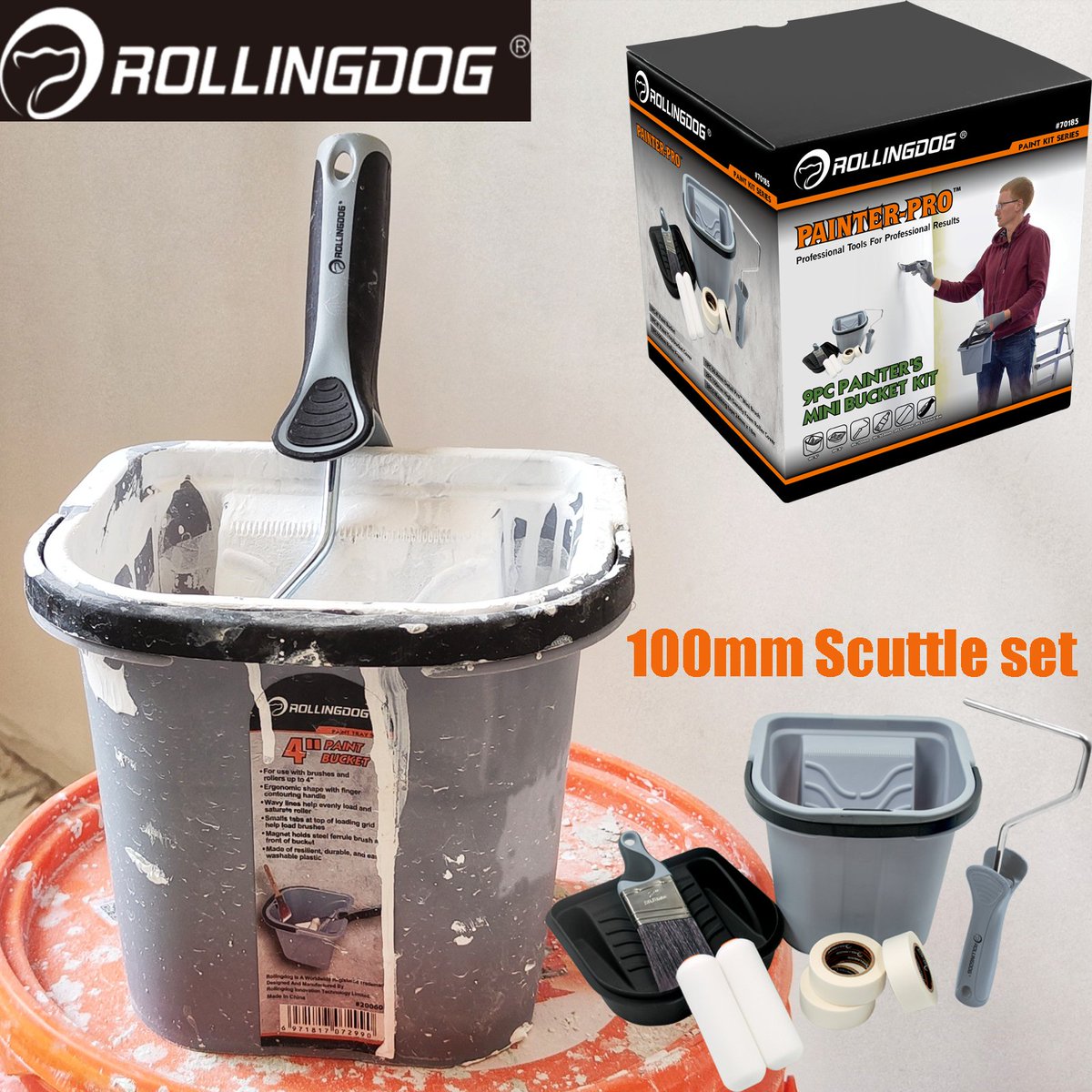 rdpainttools's tweet photo. The Mini bucket detail painting kit.
#rollingdog #tools #housepainting https://t.co/ViETYTlNuJ