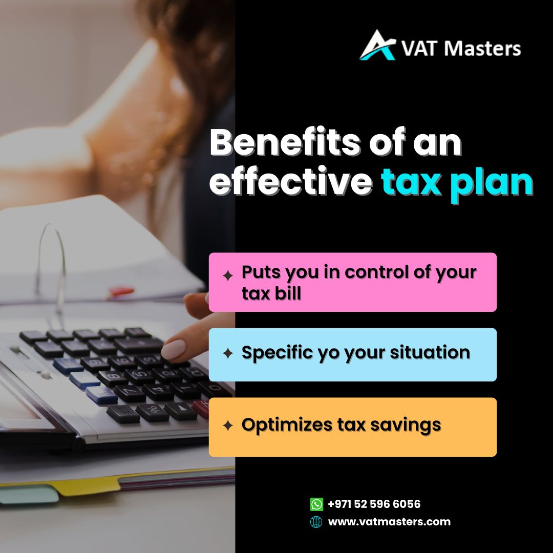 VAT_Masters's tweet photo. Tax planning allows you to know every detail about tax payment.
Here are the benefits of an effective tax plan
Book Free Consultation
For more info visit:
https://t.co/wB6mMkIC4P
#uaetax #vat #taxconsultants #vatmastersΒ #taxes2023 #smallbusinessΒ #uaebusiness Β #explorepage https://t.co/Mkjd9qGuD2