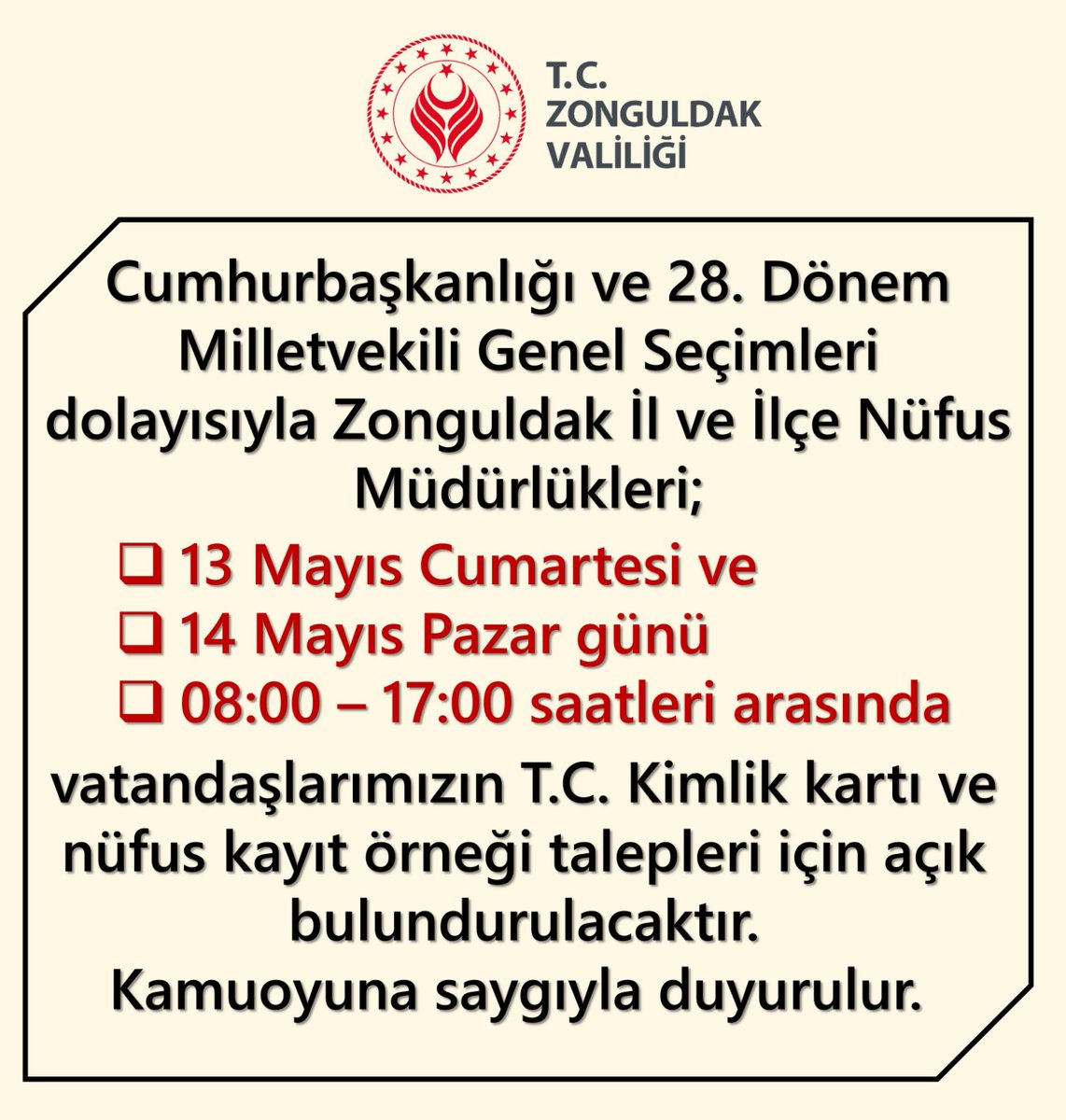 📢 ÖNEMLİ DUYURU❗
