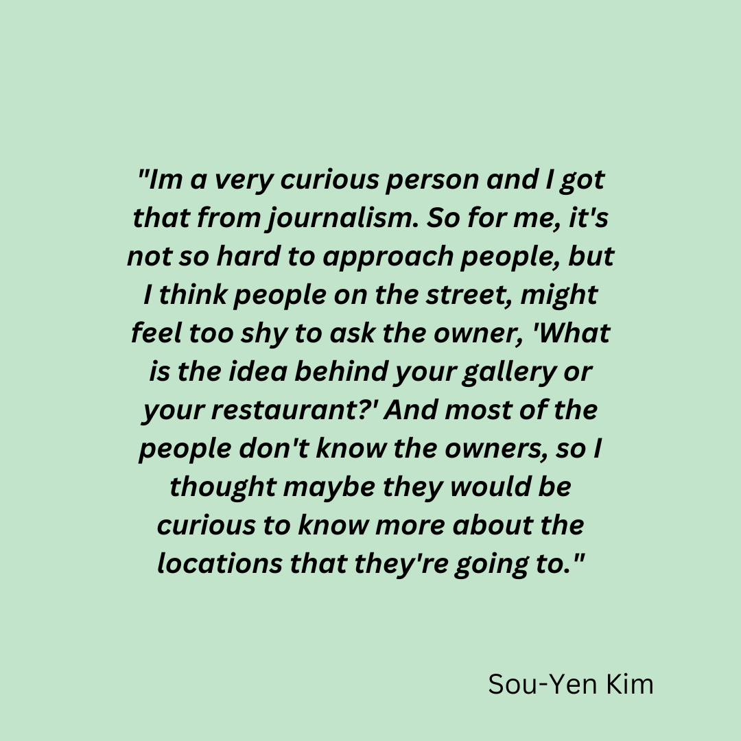 BearRadioBerlin's tweet photo. This month we met up with Podcaster and communications expert, Sou-Yen Kim to chat about her show Schöneberger*innen, how her Kiez has changed, and her passion for her community.

Read (and hear) the full interview at the link in the comments! ✨

Interview by: Denisa Harbuz https://t.co/IVriIQuh0P