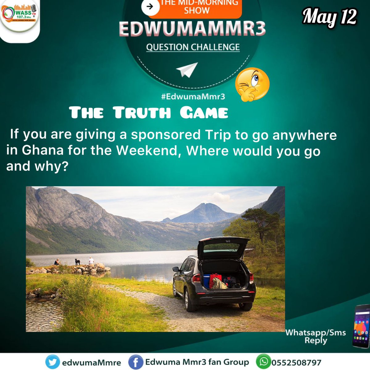 EdwumaMmr3's tweet photo. Fridays are fun days with @Angy_AmonYB and @DJKENYAGH on #EdwumaMmr3.

Tune in and keep it locked on @owassfm! https://t.co/Yvr0nKxfoC