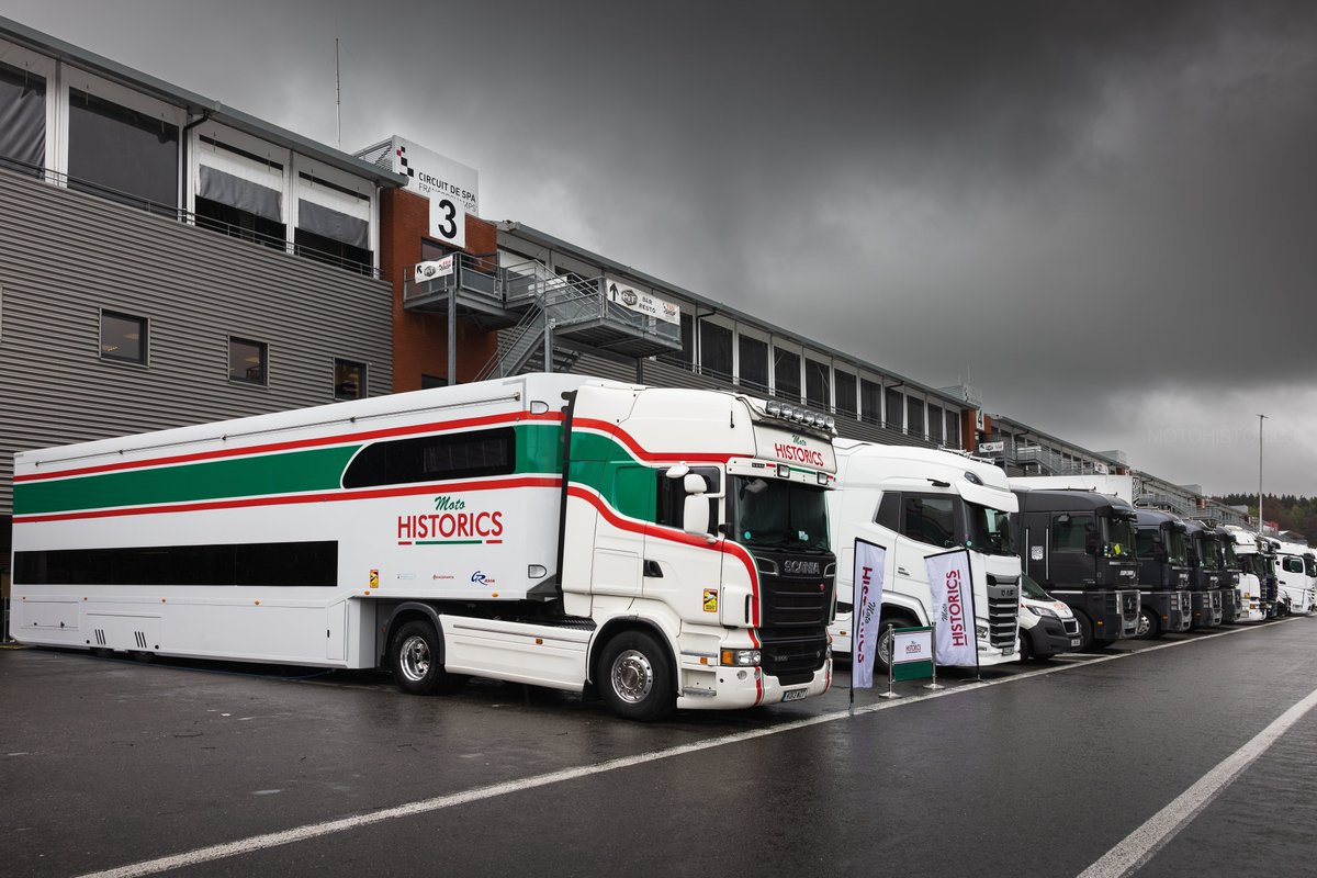motohistorics's tweet photo. G O O D  M O R N I N G  #Motohistorics #spaclassic #newrig #Transportation #peterauto #setupwizard #GRasia https://t.co/1K9Vt8CA5n