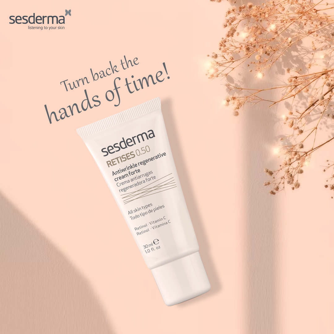 Tap into your timeless beauty with our Retises 0.5 anti-wrinkle cream. It has 0.5 % pure retinol that works effectively against fine lines and wrinkles. Look forever youthful!
Shop now: iberiaskinbrands.in

.
.
.
.
#sesderma #wrinkles #antiwrinkle #skin #spots #skincare