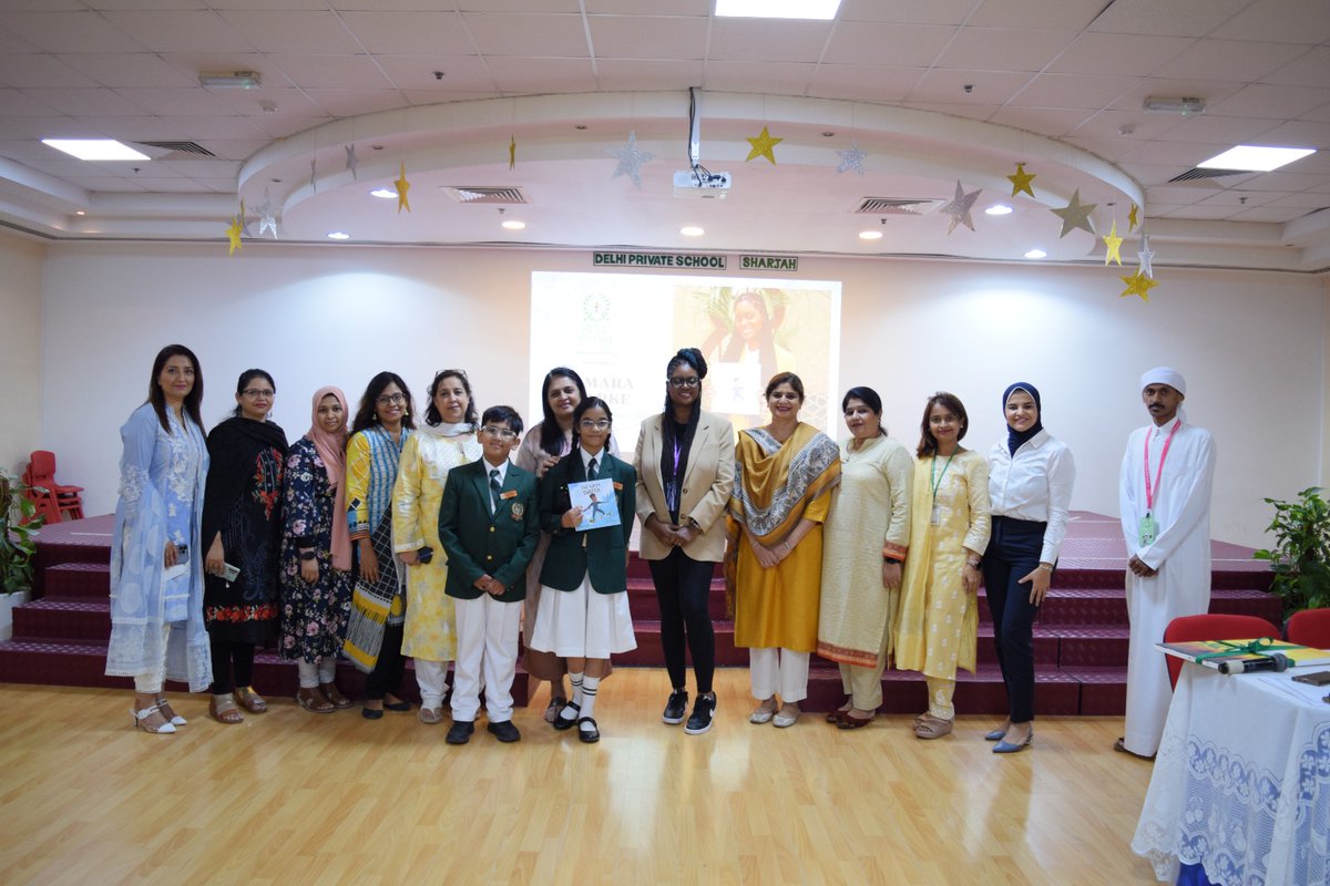 Embracing Sharjah Children’s Reading Festival, <a href="/TamaraClarke/">Tamara Clarke</a> , author of ‘The Super Surfer’ enthralled the children of Delhi Private School,Sharjah,Primary Wing with an engrossing storytelling session that incorporated aspects of cyber safety for kids.#SCRF <a href="/Interstar_AE/">Interstar Advisory Services</a>