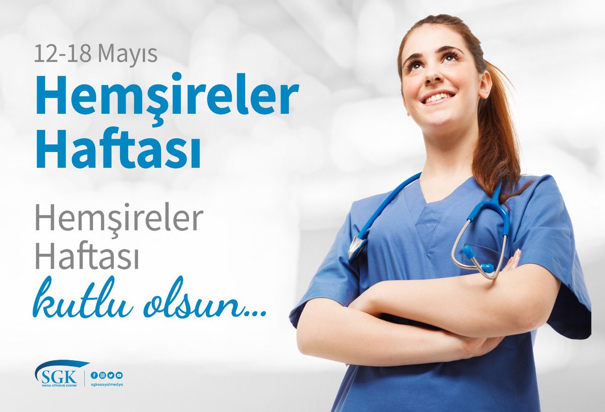 Tüm hemşirelerimizin Hemşireler Haftası’nı kutluyoruz.

#HemşirelerGünü 
#HemşirelerHaftası