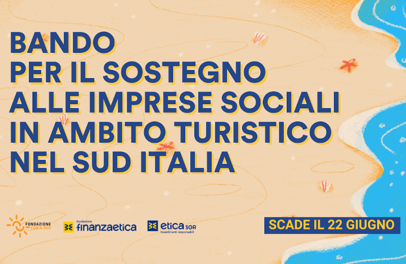 forumterzosett's tweet photo. ⏰C'è tempo fino al 22 giugno per partecipare al bando per il sostegno alle imprese sociali in ambito turistico al #Sud. A disposizione 565mila euro per la valorizzazione del territorio e per creare impatto socio-economico nella comunità di riferimento
 👉https://t.co/KqwfCa5etl https://t.co/uplYSeTYcv