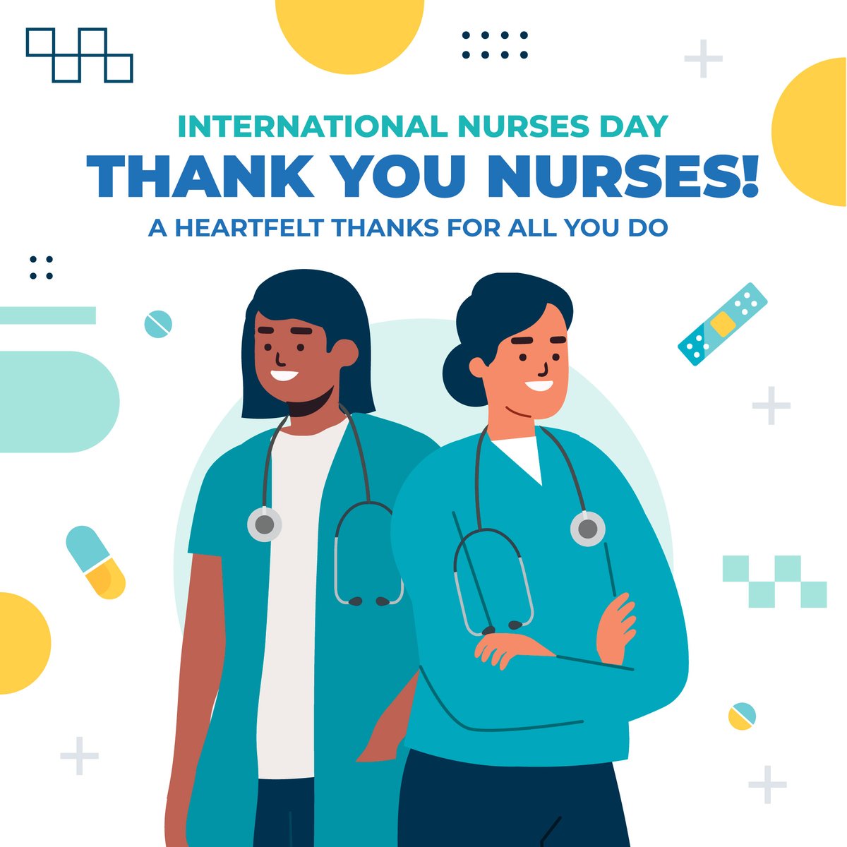 CANSA's tweet photo. Caring. Compassionate. Committed. This #InternationalNursesDay @CANSA thanks all nurses caring for cancer patients.
We also salute our own CANSA nurses and contract nurses, working together in our #CANSAscreening programmes.
#CANSACareAndSupport https://t.co/q0lAsClSR7