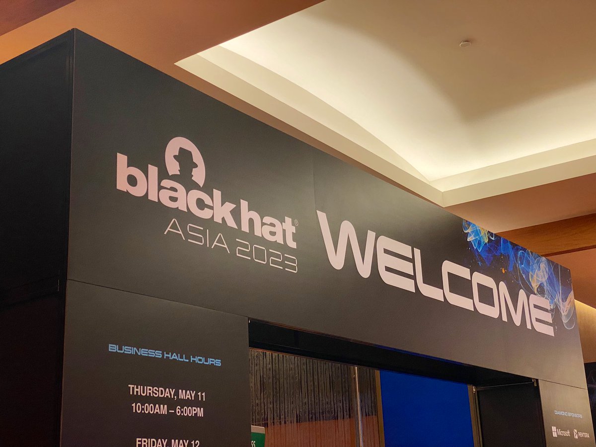 What a blast 😎 #blackhat Asia 2023 was great! With <a href="/Dramelac_/">Dramelac</a> we presented Exegol at Arsenal, attended talks, met awesome people, and had the chance to spend some time in Singapore 🇸🇬