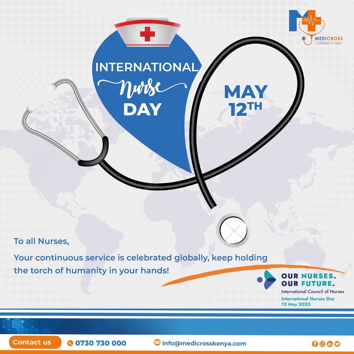 Sending a heartfelt salute to the superhero nurses on #NursesDay! Your courage, compassion, and expertise shine bright as you tirelessly work to save lives and heal hearts. Thank you for being the true champions of healthcare!  #NursingHeroes #HealthcareSuperheroes