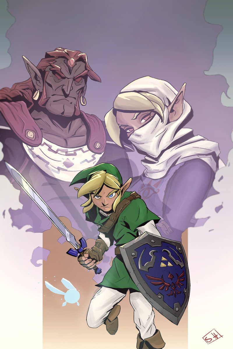 Another adventure with Link releases today!  Ocarina of time is my all time favorite, had to draw something! :D

#ThelegendofZelda #Zelda #Link #Oot #OcarinaOftime #TearsOfTheKingdom
